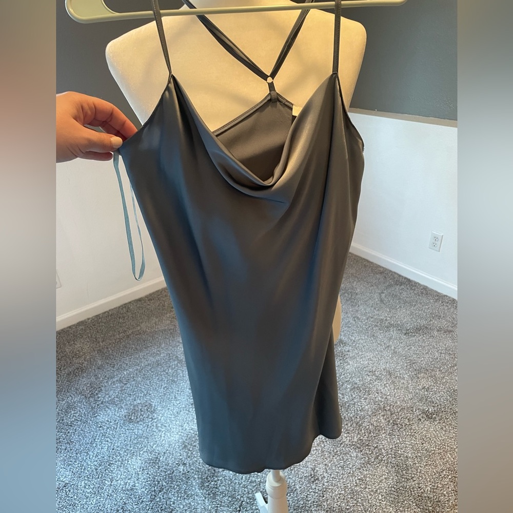 Silly blue dress